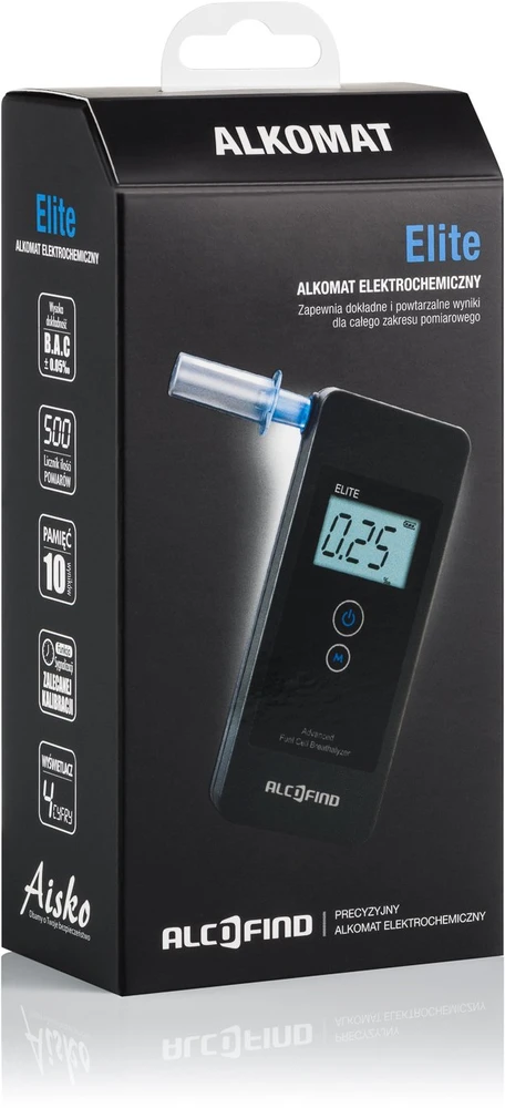 Alkotesteris HI-TECH MEDICAL ALCOFIND ELITE (elektrocheminis)
