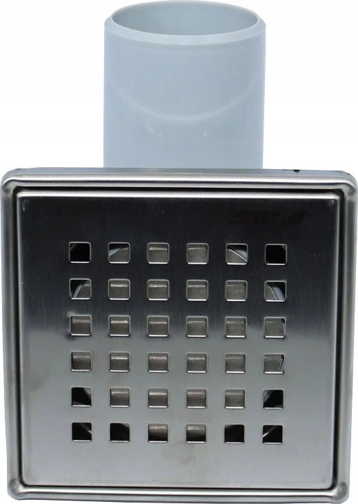 Alkotest 11318 AXUS PION FI 50, 360 laipsnių kanalizacijos grotelės, KVAPAS BLOKAS, NERŪDIJANČIOS NERŪDIJAVIMO GROTOS. MAT 100X100MM, BLISTER SU pakabuku // S.KRAT-A.10X10-PIO-50/NI/MAT