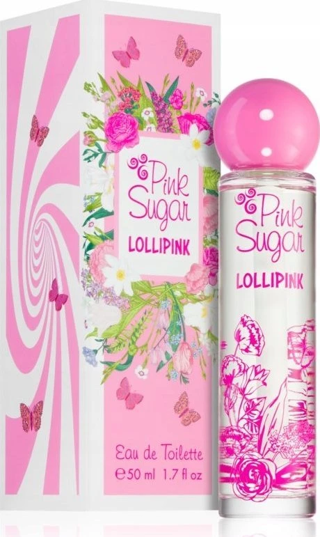 Aquolina Rožinė Sugar Rožinė Sugar Lollipink EDT tualetinis vanduo moterims, 50 ml