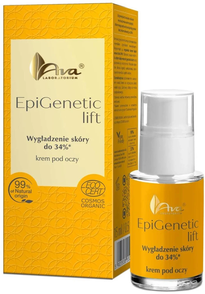 Alkotest Ava Laboratorium EpiGenetic Lift paakių kremas, lyginantis odą, 15 ml