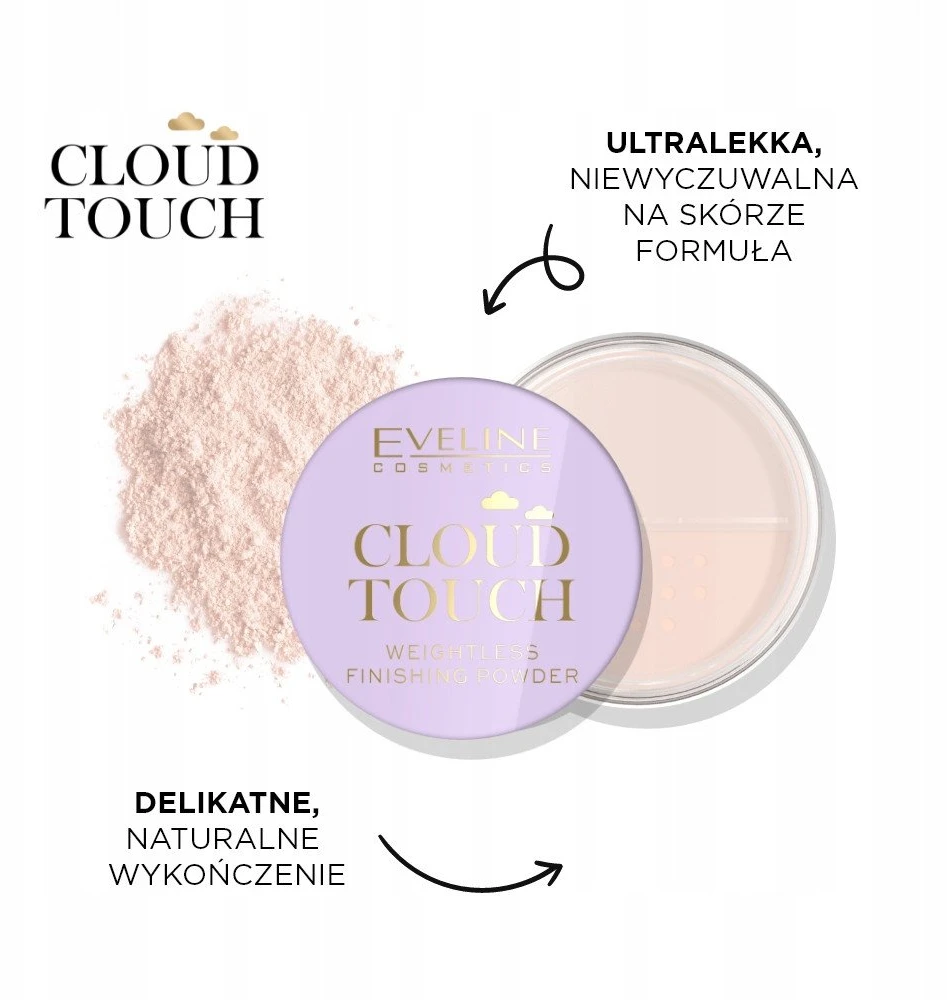 „Eveline Cosmetics“ „Cloud Touch Neutral“ makiažo pagrindas, 10 g