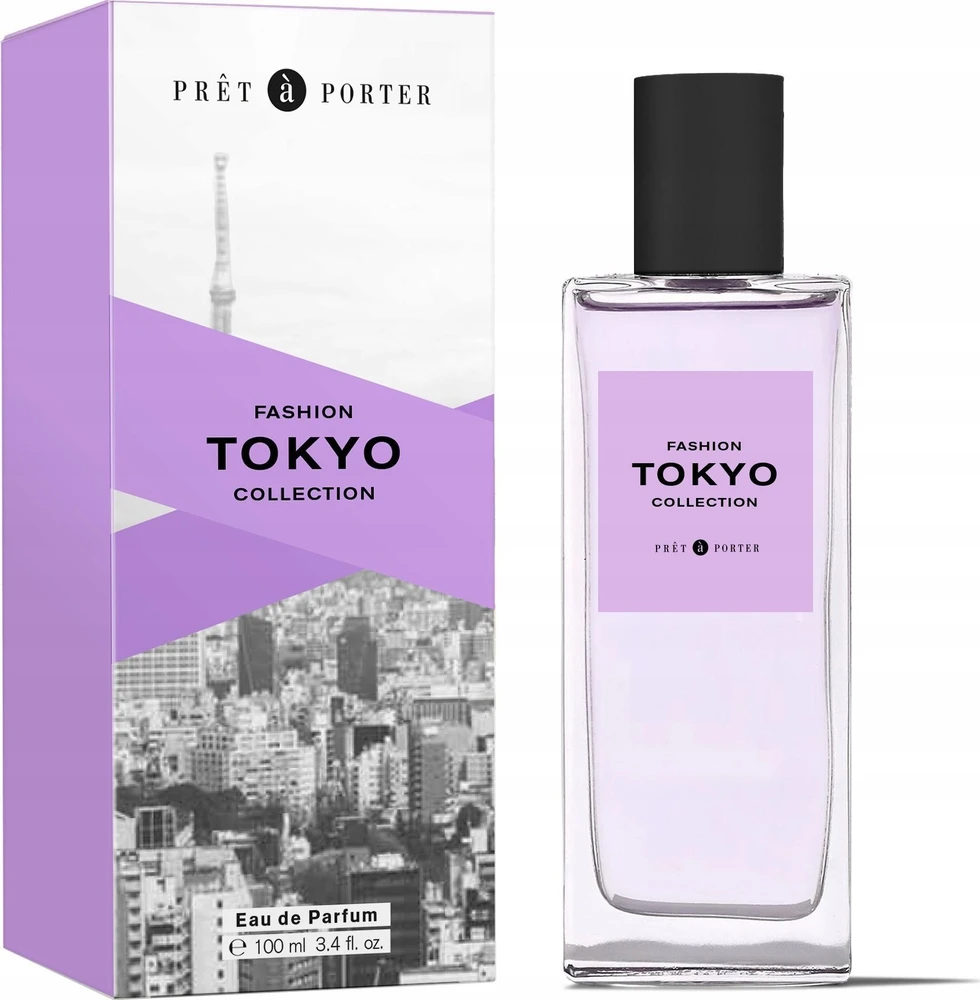 Coty PRET A PORTER Fashion Collection Vanduo parfumuotas TOKYO 100 ml