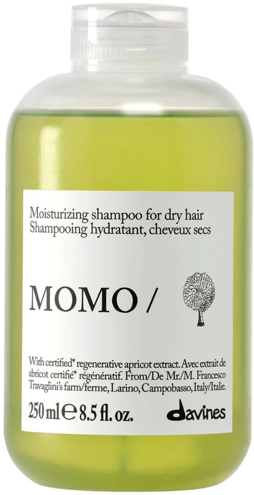 Alkotest Davines Essential Haircare MOMO Šampūnas drėkinamasis šampūnas sausiems plaukams 250 ml