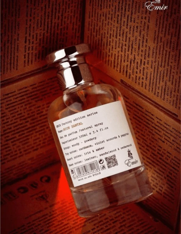 Emir Rich Santal Factory Edition EDP parfumuotas vanduo unisex, 100 ml
