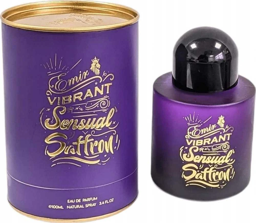 Emir Vibrant Sensual Saffron EDP parfumuotas vanduo unisex, 100 ml