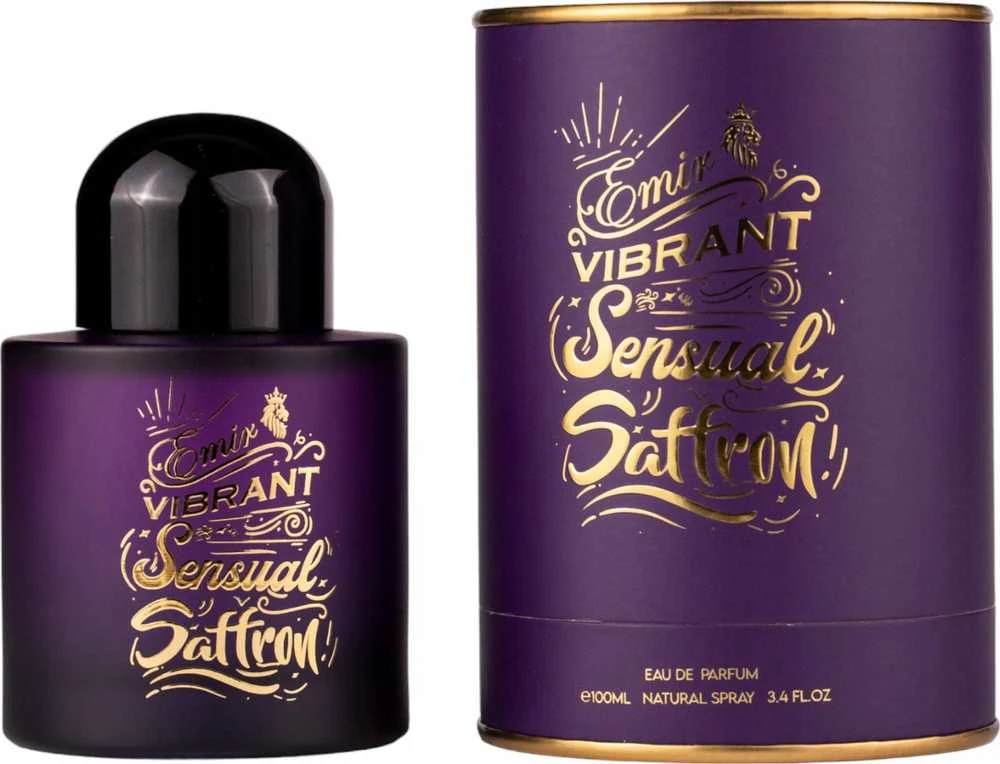 Emir Vibrant Sensual Saffron EDP parfumuotas vanduo unisex, 100 ml