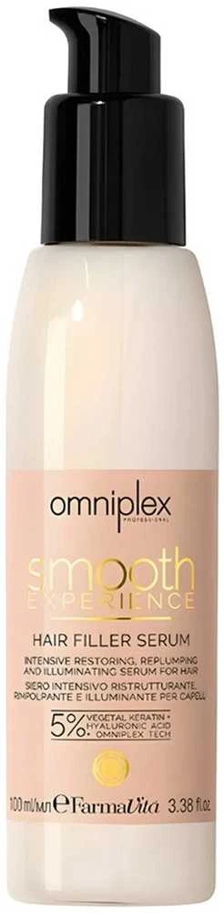 Alkotest Farmavita Omniplex Smooth Experience plaukų užpildymo serumas 100 ml