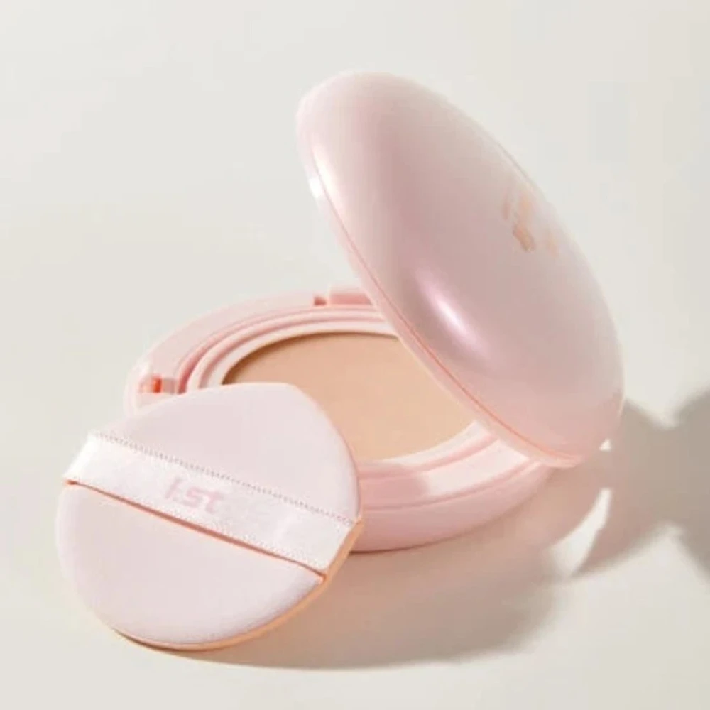 I.ST Glow Fit BB Sun Cushion Brightening & Illuminating BB Compact Kreminis 01 Pure SPF 50, 12 g