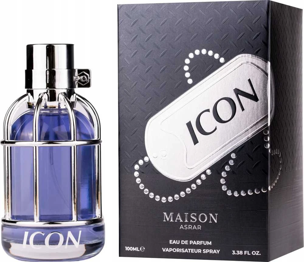 Maison Asrar Icon EDP parfumuotas vanduo vyrams, 100 ml