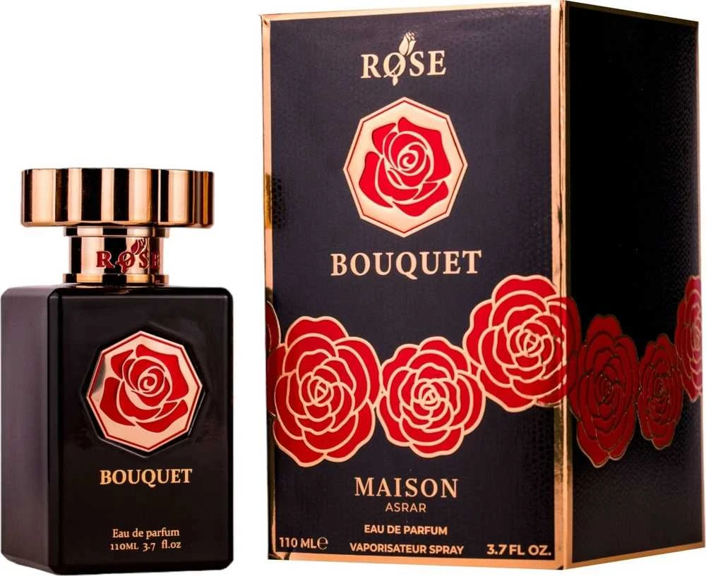 Maison Asrar Rose Bouquet EDP parfumuotas vanduo moterims, 110 ml