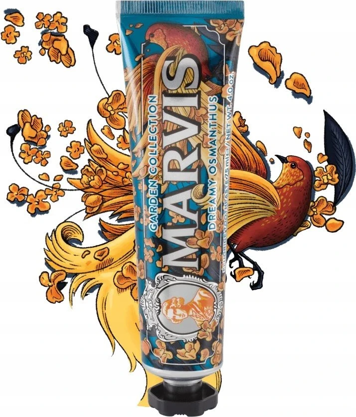 Marvis Dreamy Osmanthus Mėtų ir kvepenių aromato dantų pasta, 75 ml