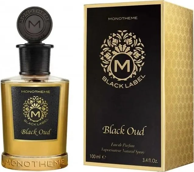 Monotheme Juodas Label Juodas Oud EDP parfumuotas vanduo unisex, 100 ml