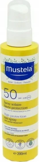 "Mustela" purškiklis nuo saulės 50+ 200ml