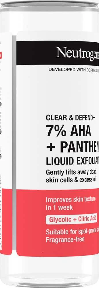 Neutrogena Clear & Defend+ Liquid Exfoliant Peeling unisex, 125 ml