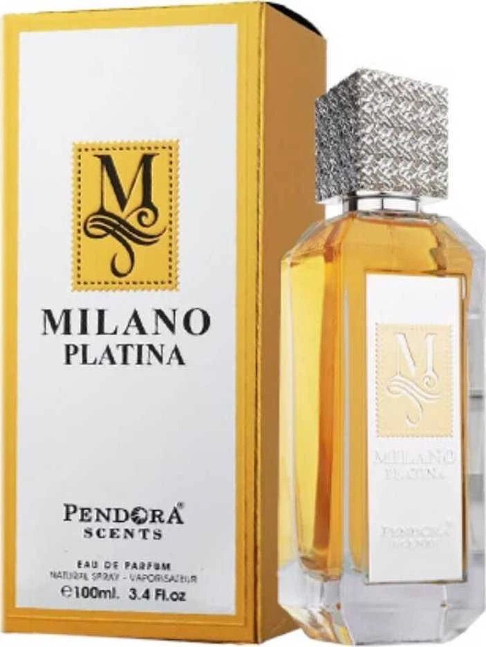 Pendora Scents Milano Platina EDP parfumuotas vanduo vyrams, 100 ml