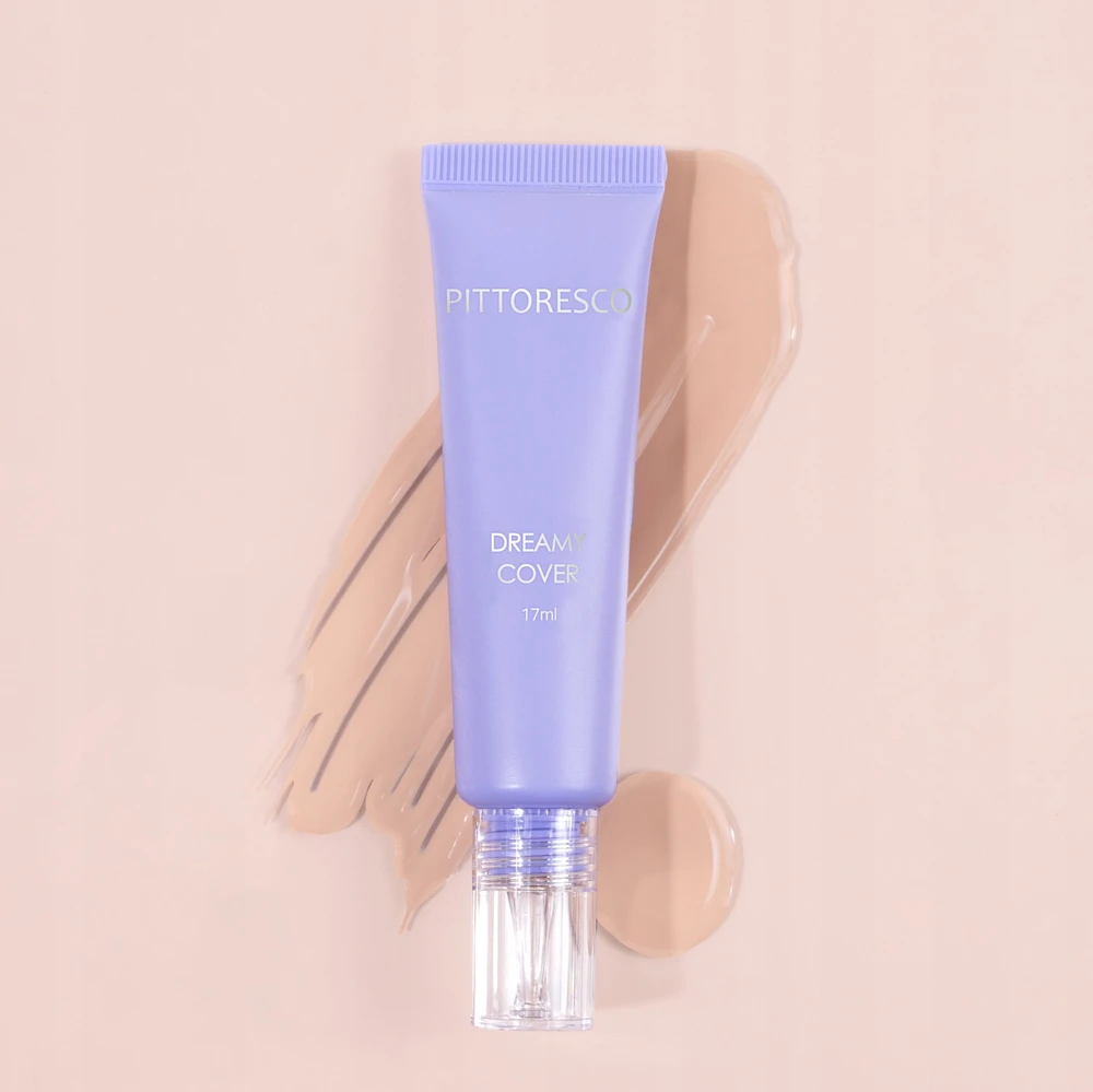 „Pittoresco Dreamy Cover“ ilgai išliekantis paakių maskuoklis „Pen Natural Nude“, 17 ml