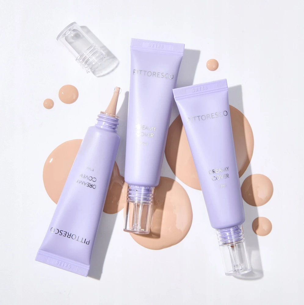„Pittoresco Dreamy Cover“ ilgai išliekantis paakių maskuoklis „Pen Natural Nude“, 17 ml