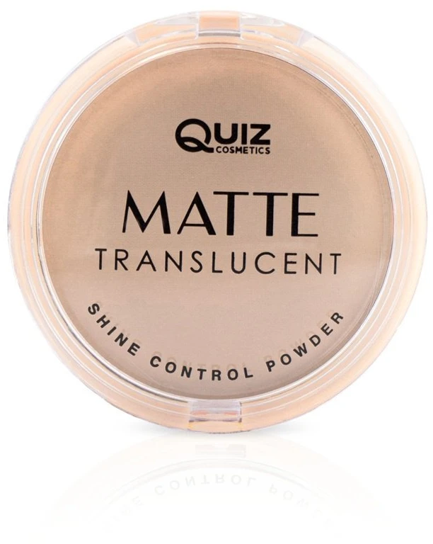 „Quiz Cosmetics“ matinė permatoma pudra Nr. 02, 10 g