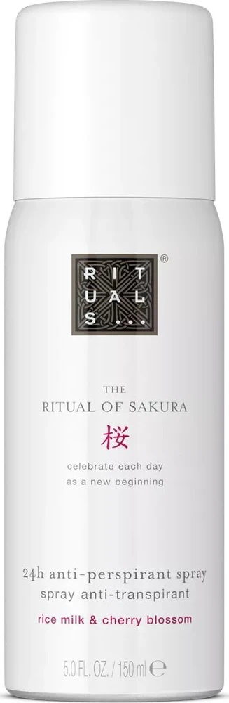 Rituals The Ritual of Sakura Anti-perspirant Purškiklis purškiamasis antiperspirantas, 150 ml