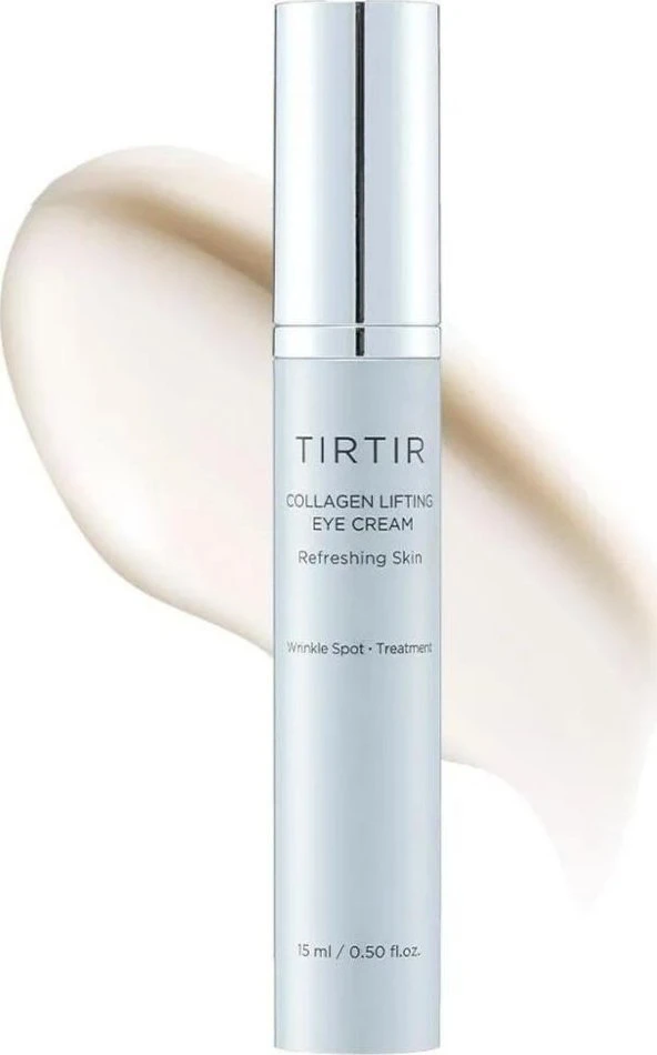 TIRTIR Collagen Lifting Eye Cream Paakių kremas su kolagenu, 15 ml