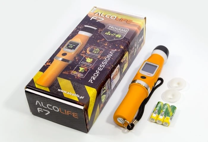 Alkotesteris Alcolife F7