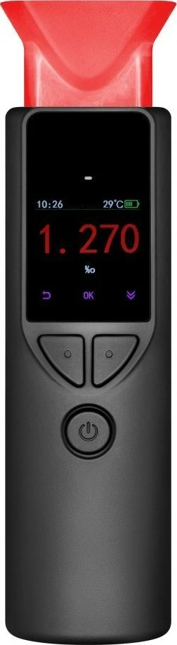 Alkotesteris Alkomat Alcovisor Alkomat ALCOVISOR DEIMOS su aplikacją