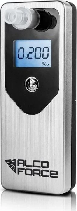 AlcoForce alkotesteris su LCD ekranu ir antgaliu