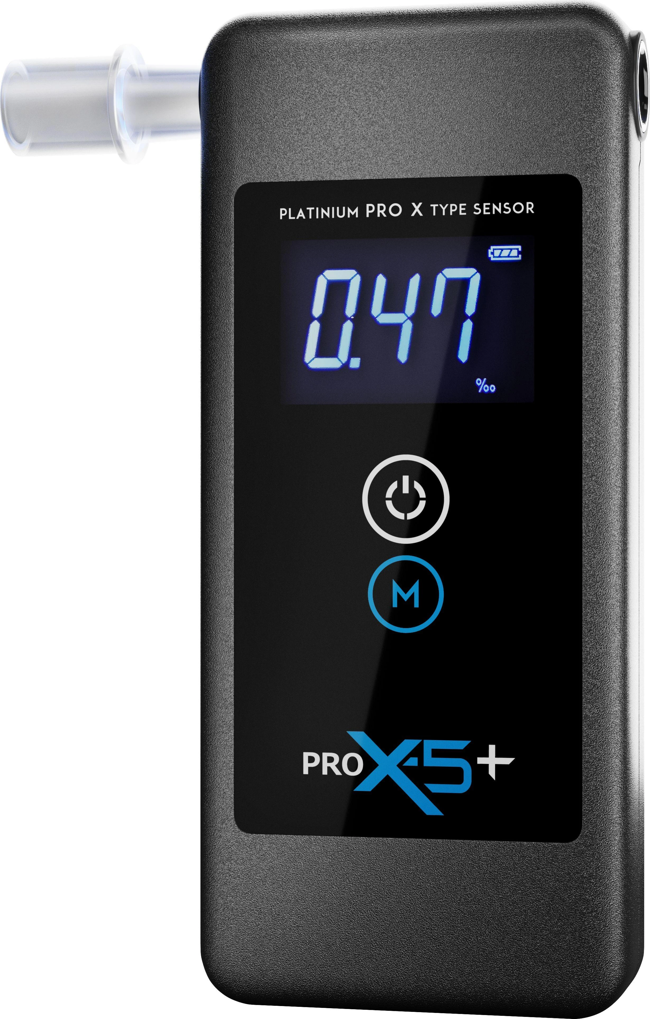 Alkotesteris X-5 PLUS su ekrano parodymu