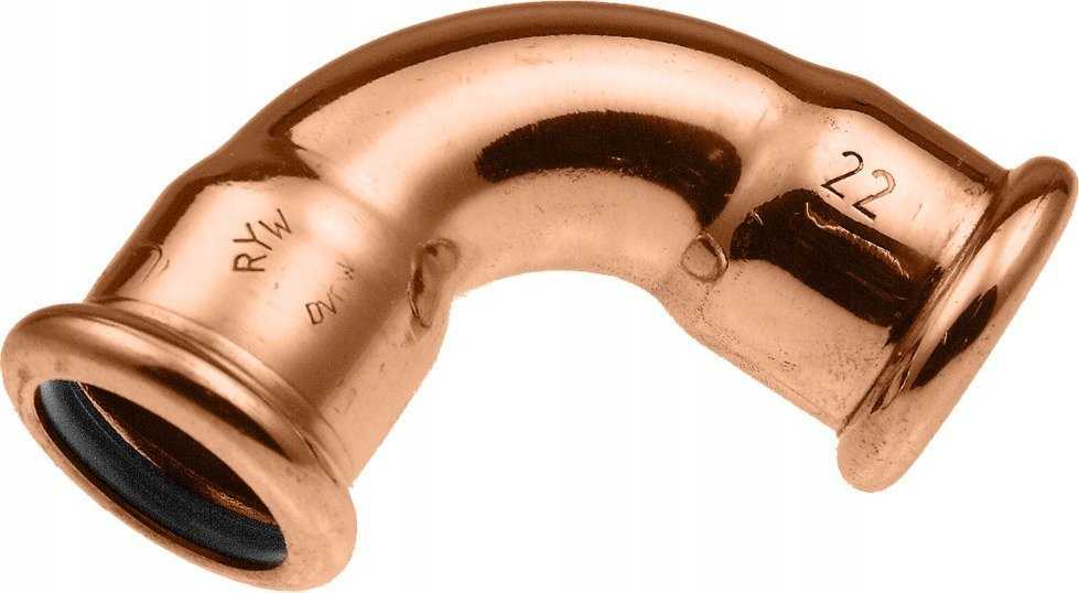 Varinė pres. alkūnė KAN-therm, d.22x90°, v/v