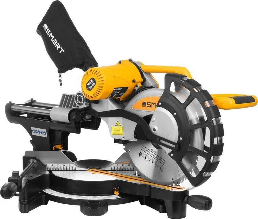 2000 W kampinis pjūklas, 305 mm, „smart365“ lazeris