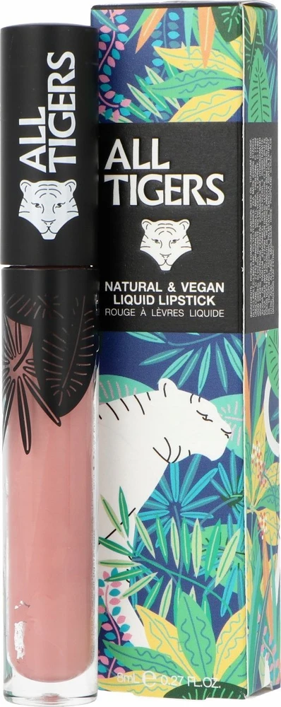 All Tigers Natural & Vegan Natural Matte Lūpų blizgis 681 Trust My Instinct, 8 ml