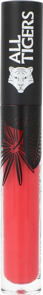 All Tigers Natural & Vegan Natural Matte Lūpų blizgis 784 Lead The Game, 8 ml