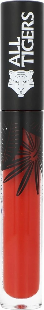 „All Tigers“ natūralūs ir veganiški matiniai lūpų dažai „886 Shake The Ground“, 8 ml