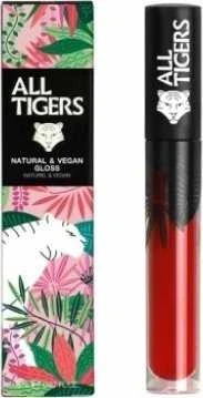 „All Tigers Natural & Vegan Natural Shining“ lūpų blizgis „818 Build Your Empire“, 8 ml