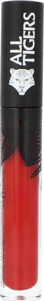 All Tigers Natural & Vegan Natural Matte Lūpų blizgis 887 Live Fearless, 8 ml
