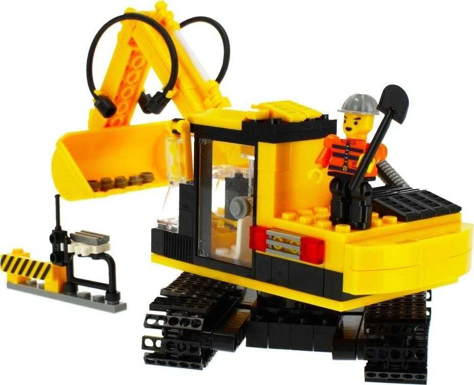 ALLEBLOX Konstruktoriaus kaladės statybai 264 vnt. 34X27X6 18/36 (AB5007)