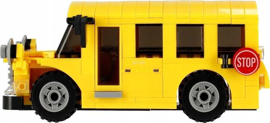 ALLEBLOX Kaladėlės KONSTR CITY 242EL 34X27X6 BUS P