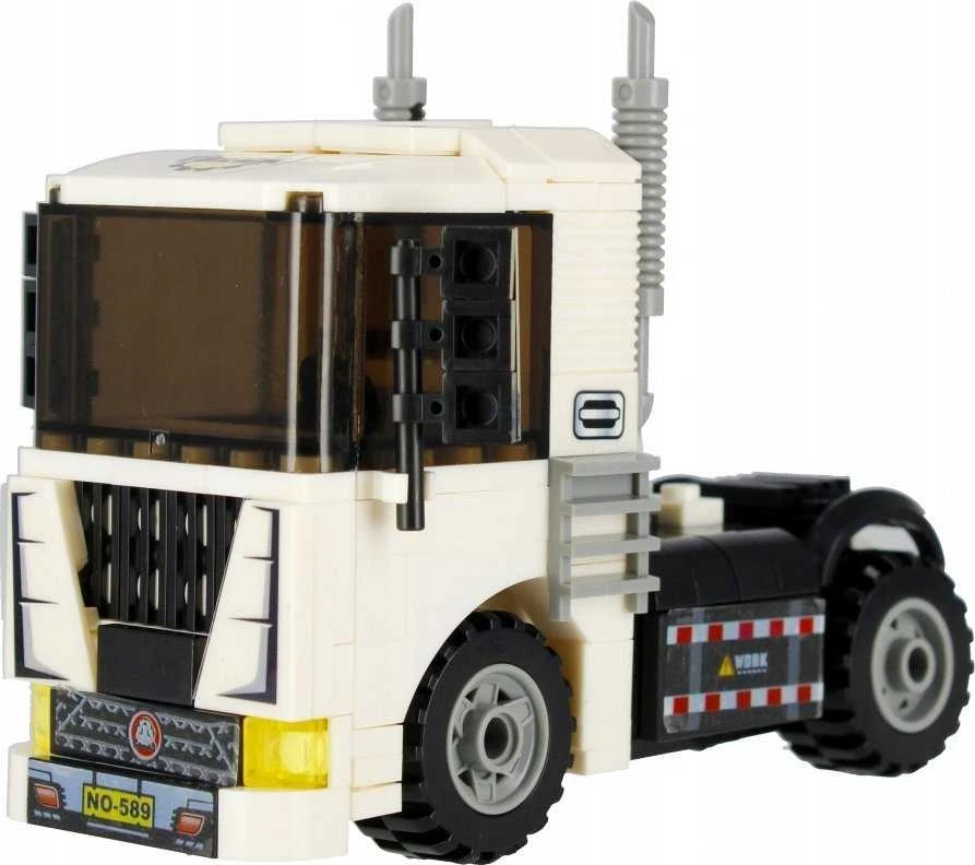 ALLEBLOX Kaladėlės KONSTR CITY 211EL 34X27X6 TIR P