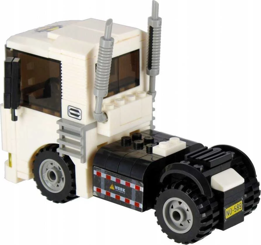 ALLEBLOX Kaladėlės KONSTR CITY 211EL 34X27X6 TIR P