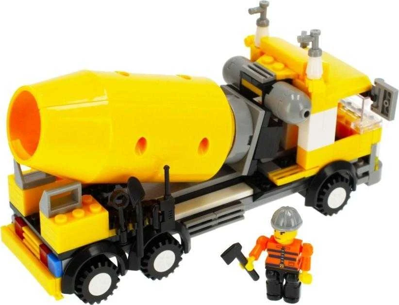 ALLEBLOX Konstruktoriaus kaladėlės statybai 216 dalių 34X27X6 18/36 (AB5005)