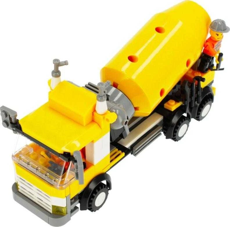 ALLEBLOX Konstruktoriaus kaladėlės statybai 216 dalių 34X27X6 18/36 (AB5005)