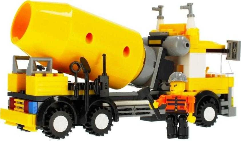 ALLEBLOX Konstruktoriaus kaladėlės statybai 216 dalių 34X27X6 18/36 (AB5005)
