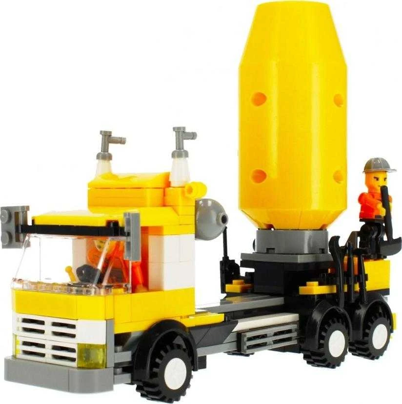 ALLEBLOX Konstruktoriaus kaladėlės statybai 216 dalių 34X27X6 18/36 (AB5005)
