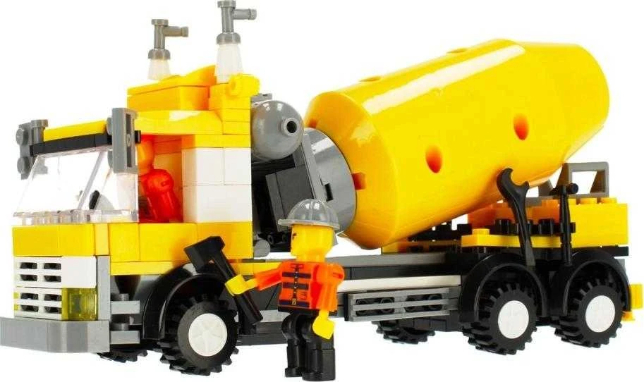 ALLEBLOX Konstruktoriaus kaladėlės statybai 216 dalių 34X27X6 18/36 (AB5005)