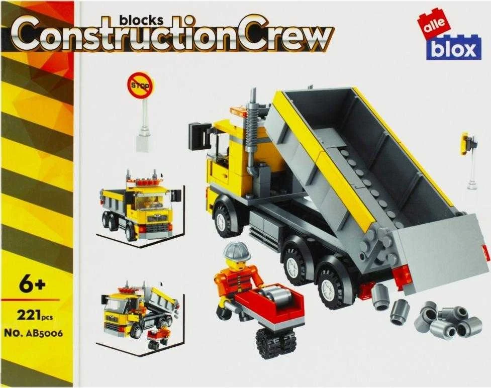 ALLEBLOX Kaladėlės KONSTR BUDOW 221EL 34X27X6 18/36
