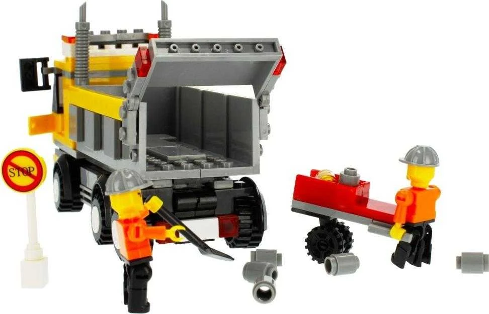 ALLEBLOX Kaladėlės KONSTR BUDOW 221EL 34X27X6 18/36