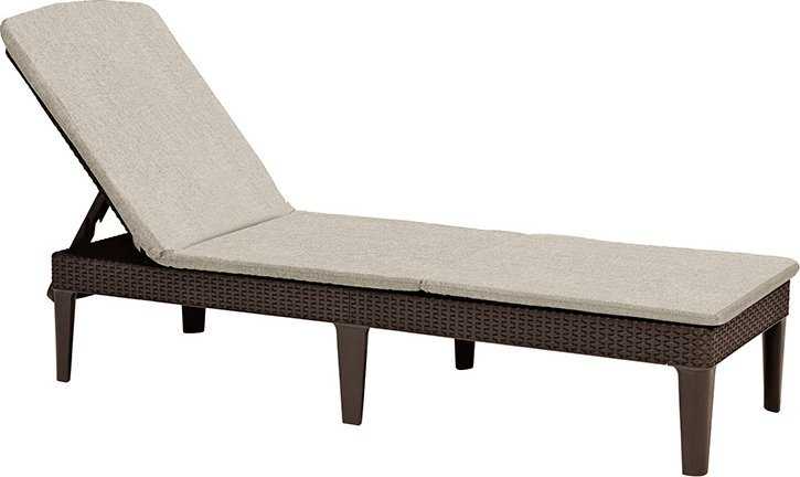 Keter Allibert Luxurious sodo gultas JAIPUR raudonas (255891)