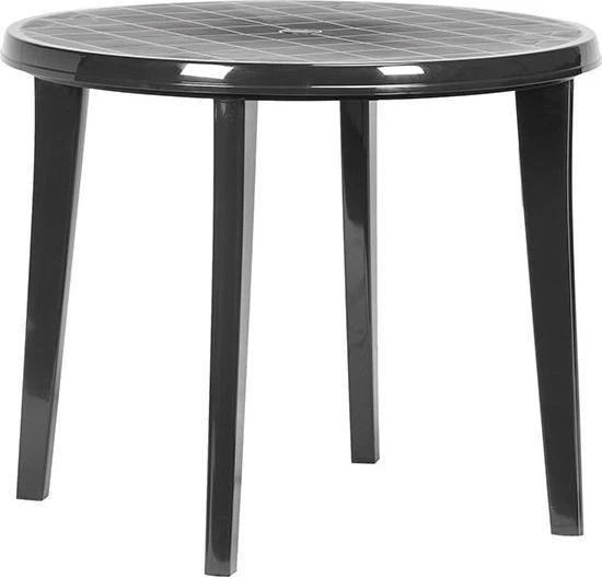 Keter Curver Kreivės stalas Lisa Graphite 90 cm