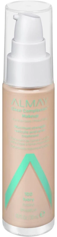 Almay Almay, Clear Complexion, Salicylic Acid, Liquid Foundation, 100, Ivory, 30 ml For Women