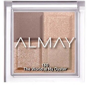 „Almay Shadow Squad“ akių šešėlių paletė, 130 Oyster, 4 vnt., 3,5 g